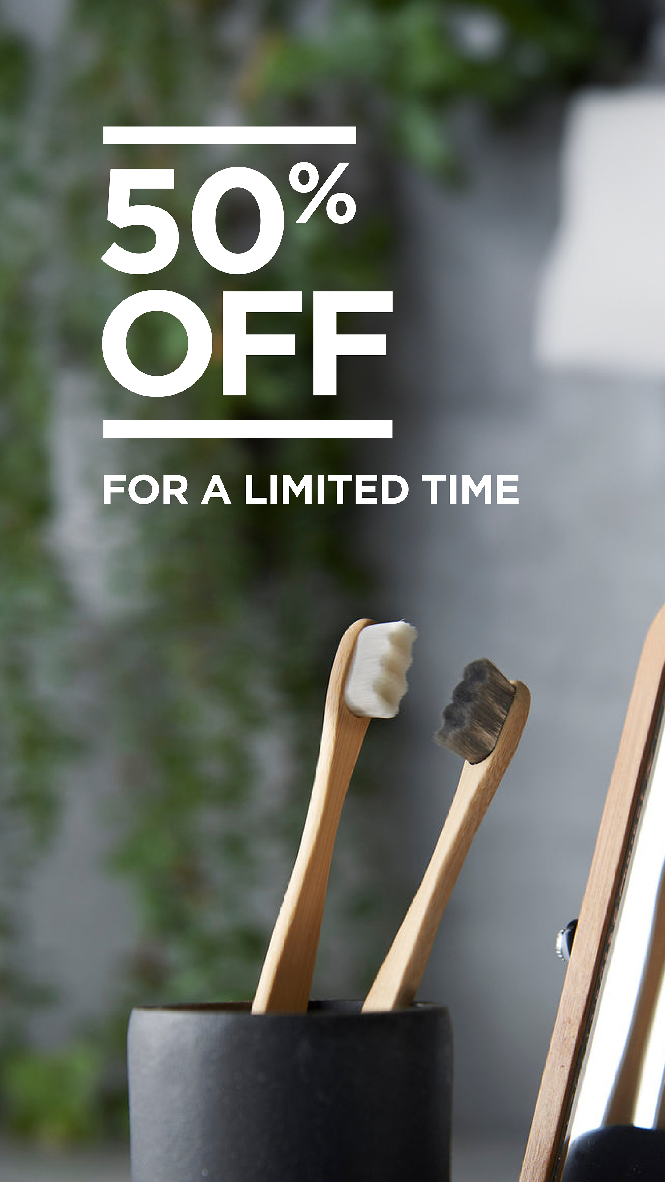 BREVI Toothbrushes - 50% OFF