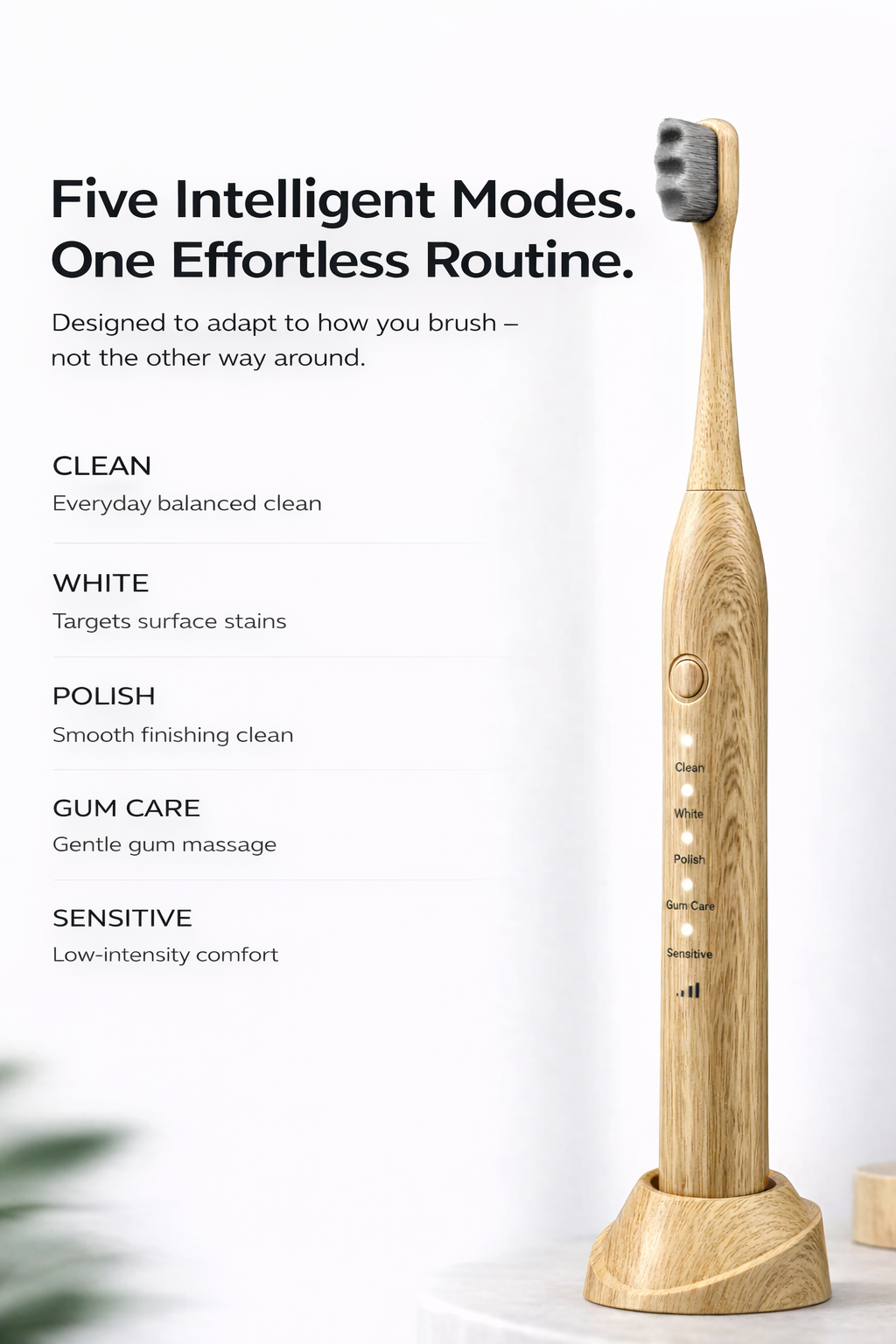 Brevi™ Premium Nano Sonic Toothbrush